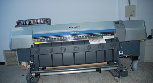 MIMAKI TS5-1600C彩旗條幅數碼印花機