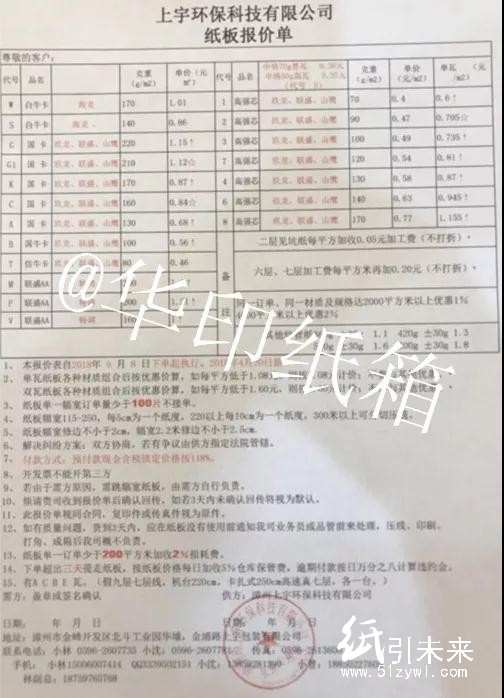 原紙最高漲300元/噸，紙廠、紙板廠齊漲價，釋放“金九”漲價的信號？