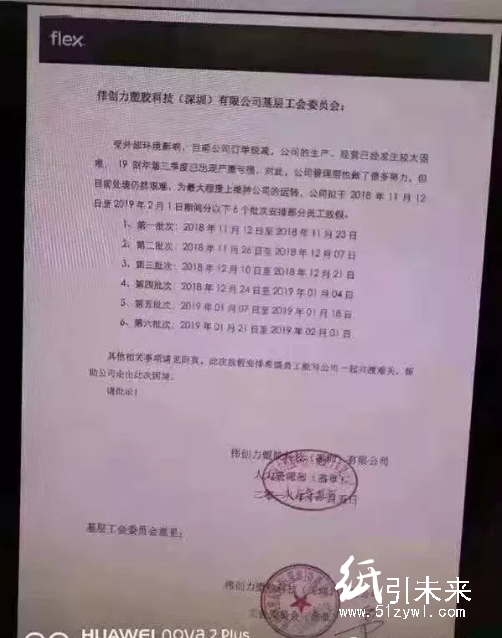 深圳偉創公司放假，伯恩裁減5000臨時工！雙十一2135億，為何紙板市場冷淡？