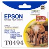 愛普生（Epson）T0494 黃色 打印機墨盒 適用于R210 R230 R310 RX510 650 可打印量630頁