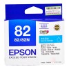 愛普生（Epson）T0822 青色 打印機墨盒 適用于Photo R270 R290 R390 tx820fw 打印量515頁