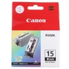 佳能（Canon）BCI-15BK 黑色 打印機墨盒 適用于PIXMA iP90 i70 i80 打印量185頁